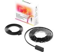 Nanoleaf Ruban LED Zigzag Pour Écran PC 32 Pouces Gaming, Bande Lumineuse RGB Connectée USB-C Découpable de 2,5M Avec Synchronisation Directe de la Musique et Screen Mirror, Contrôle via Application