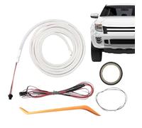 Bande LED pour coffre - Lumières intérieures pour voiture avec capteur automatique - Bande LED flexible découpable imperméable pour éclairage décoratif, chargement, camion, remorque et camping-car