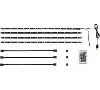 Bande LED pour éclairage TV RGB 2 m 2,5 W dimmable Télécommande USB Briloner