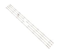 Bande LED pour téléviseur Telefunken D43F282Y4CW LU43FZ41A, 43UL5A63DB 43U6763DA 43U5766DB 43U6663DB, Vestel 43" et DRT AB