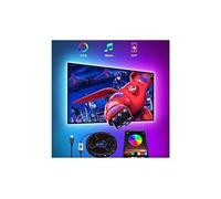 Bande led pour tv, romwish 4. 5m usb rubans lumineux à led, bandeau de lumière led synchronisation par micro à la musique, bande lumineuses rgb smd