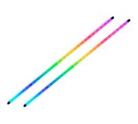Mars Gaming MLT-TWO, 2x Neon ARGB LED Strips 400mm, 5V 3 Pin Compatible avec Hubs et MB ARGB, Kit Bandes LED Flexibles pour PC avec Multiples Possibilités, Montage Plug-and-Play Rapide et Facile