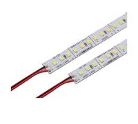 Bande LED rigide 144 LED/m, 10 pièces, 8 cm, 10 cm, 12 cm, 16 cm, 20 cm, 22 cm, 28 cm, 33 cm, 37 cm, 41 cm, 45 cm, 50 cm, 12 V, 24 V(24v White 6000k,37cm)