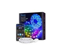 Govee bande led smart wifi ruban led 5m rgb multicolore app contrôle, bande lumineuse compatible avec alexa et google home, décor pour maison cuisine