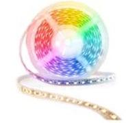 NEDIS SmartLife - Bande LED Wi-Fi Full Color - Blanc froid RVB blanc chaud - 5 m - IP65 - Application SmartLife intégrée - Compatible avec Amazon Alexa et Google Home WIFILS50CRGBW - Différentes