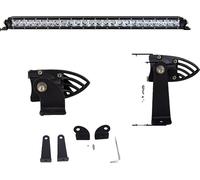 Bande LED Super Single Row, 120W & 180W options, étanche IP67, 26 pouces 120W sans câble