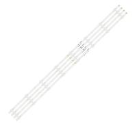 Bande Led Tv Bande Rétroéclairage Led 4 Pièces Pour 43PUS6162/12 43PUS6503/62 43PUS6412/12 43PUS6262/12 LB43104 V0_02 03 LBM430M0801-BW-3