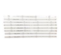 Bande Led Tv Bande Rétroéclairage Led 8 Pièces Pour 49UH668V 49UH6500 49UH650V 49UH661V LC490DGG Fj M6 M5 6916L-2452A 2453A 6916L-2551A 2552A