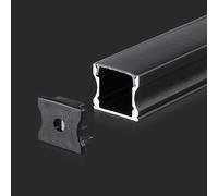 Bande LED V-TAC - Kit de montage - IP20 - Noir