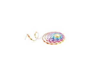 Bande LED WiFi Connectée Multicolore LED extra blanches ruban 5m adhésif 3M Apple HomeKit pris en charge 50 zones de couleurs Lumière blanche 1000 lumens