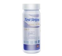 bande-lettes De Test 3 En 1 Pour Le Chlore Du Spa Et Du Spa - Kit De bande-lettes De Test 3 En 1 Pour L'eau Du Spa, De La Piscine Et Du Spa | Bandes De Testeur D'eau, 50 Pièces