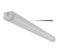 Bande linéaire à DEL de 61 cm pour cage d'escalier, 10 W/20 W sélectionnable, 1250 lm/2500 lm 5000 K, 100-277 V, IP20, 0-10 V à intensité variable, 0,6 m, plafonnier à DEL commercial reliable pour