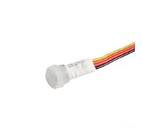 Bande lumineuse 8 m 3 V - 24 V CC Entrée 120° pour détecteur de mouvement - Détecteur d'angle LED infrarouge Module Pir 30 s retardateur pyroélectrique pour technologie IR (sonde verticale)