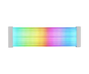 Bande lumineuse ARGB Mars Gaming - Synchronisation avec les cartes mères - LED ultra lumineuses - Silicone flexible - Installation simple - Différentes couleurs