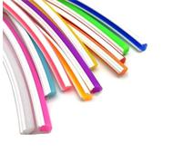 Bande lumineuse au néon en Silicone for éclairage de panneau DIY, 1 pièce(Hot Pink)