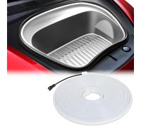 Bande Lumineuse d'ambiance pour Coffre Avant de Voiture pour Tesla Model Y Juniper 2025 2026, Bande Lumineuse LED Fluo d'intérieur Flexible et étanche en Silicone pour Coffre Avant