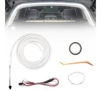 Bande lumineuse de coffre 4 m Dynamic Flowing Car Trunk Light Strip LED Strip pour Car Trunk Cargo Area Capteur automatique Full Circle Bande lumineuse pour voiture Coffre