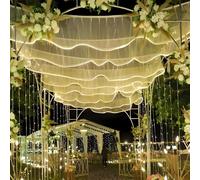 Bande lumineuse décorative de mariage, installation facile pour les fêtes et événements, utilisation universelle pour toutes les saisons, 100 m de long avec lumière chaude pour décorations de mariage