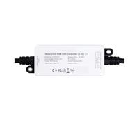 Bande lumineuse LED 12-36 V, contrôleur étanche, télécommande 2,4 GHz, signal de synchronisation, gradation, réglage de la couleur, IP66 extérieur