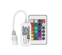 Bande lumineuse LED 12 V 24 Contrôleur WiFi RVB RGBW Contrôle la bande(MINI WIFI RGBW)
