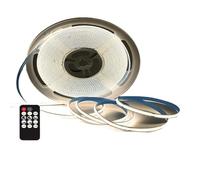 Bande lumineuse LED 24V, 50 pieds/15m, 3000K/4000K/6500K, variable avec télécommande, for armoire de chambre à coucher (alimentation incluse)(4000K Natural White)