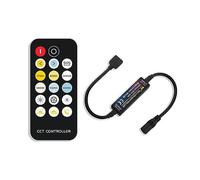 Bande lumineuse Led 5-24V, mini contrôleur, bande lumineuse RGB + CCT, variateur monochrome coloré(17 key dual tone light)