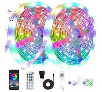 Bande lumineuse LED - 5050 RGB LED multicolores brillantes - 10 m