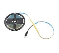 Bande lumineuse LED à détecteur de mouvement avec double mode marche/arrêt automatique, alimentation par piles rechargeables par USB, pour dessous d'armoire, lit, escalier, marche de nuit, réglable