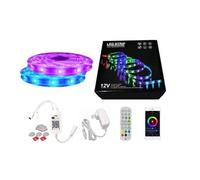 Bande lumineuse LED Avec lumière multicolore 2835 RVB flexible Multicolore K11