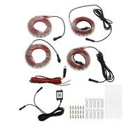 Bande Lumineuse LED, Bande Lumineuse D'accent Néon Underglow 12 à 24 V APP Contrôle étanche Underglow Kit pour Voitures SUV Camions