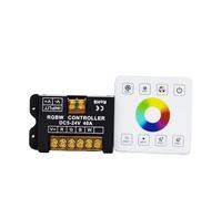 Bande Lumineuse LED Basse Tension 12 V 24 V, Trois Couleurs, RGBWC, Panneau Tactile, télécommande, variateur d'intensité(DC 5-24v 50A RGBWC)