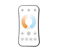 Bande lumineuse led bicolore, gradation continue, panneau de commande tactile, signal, télécommande(Dual color remote R7 1)