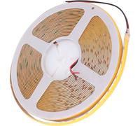 Bande Lumineuse LED COB Haute Luminosité Adhésive Flexible Double Rangée Bande Lumineuse DIY pour Armoire Voiture 32.8ft 24V 3000K Lumière Chaude