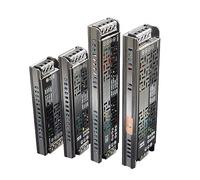 Bande lumineuse LED d'alimentation, transformateur de puissance basse tension 220v à 12v 24v DC, lumière de ligne(24v100w)