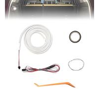 Bande Lumineuse LED Dynamique et Fluide for Coffre de Voiture, Nouvelle Version 2025, Flexible et Universelle for éclairage intérieur et de Coffre de Voiture.(White,4m)