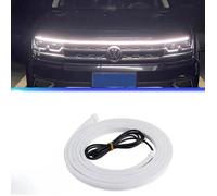 Bande Lumineuse LED Extrieure de Voiture 150cm Bandes Feux Diurnes Flexibles 10-16V Bande Lumineuse de Capot de Voiture Odipie