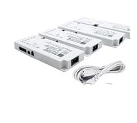 Bande lumineuse LED for armoire, alimentation 12 V CC, pilote de port, câble US 24 W, 36 W, 60 W, 100 W(24W)