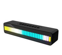 Bande Lumineuse Led M8 Rgb Tws, Caisson De Basses Pour Voiture, Décoration De Maison, Éclairage Rythmé, Lampe D'ambiance, Rétro-Éclairage, Haut-Parleur, Veilleuse