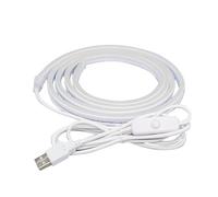 Bande lumineuse LED - Néon, accessoires électroniques | Bande lumineuse LED intelligente à induction 5 V USB, étanche pour l'extérieur, peut être connectée à une banque d'alimentation, un stand de