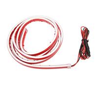 Bande Lumineuse LED pour Capot de Voiture, Barre Lumineuse Extérieure pour Moteur, Longueur 180cm, pour Véhicules (Rouge)