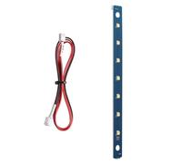 Bande lumineuse LED pour impressions 3D, bande LED impression 3D - Barre d'éclairage pour boîtier d'affichage, 7 perles LED, remplacement de bande lumineuse de 9 pouces pour accessoires d'imprimante