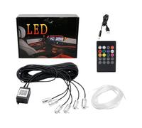 Bande lumineuse LED pour intérieur de voiture - LED de 26,25 pieds, lumière ambiante, flexible avec contrôle APP | Automobile camion remorque véhicule hommes femmes noël tableau de bord décor