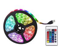 Bande lumineuse LED RGB - BESTOPE - 2m - Panneau flexible - 16 couleurs