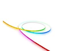 Bande lumineuse LED RGBW Wi-Fi à intensité variable, autocollante, peut être raccourcie, 5 m