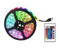 Bande lumineuse LED - SONEW - Multicolore - 16 couleurs changeantes - Télécommande 24 touches - Intérieur