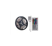Bande lumineuse LED Souple RGB Pas étanche Avec télécommande 44 touches ,15m