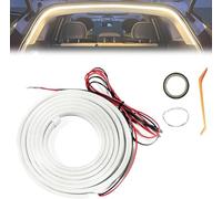 Bande Lumineuse LED Universelle pour Coffre De Voiture, Flexible Et Fluide, Mise à Niveau 2025, pour Coffre De Voiture Ou éClairage IntéRieur, DéCoration D'Ambiance Dynamique (4 Meters,Warm)