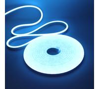 Bande lumineuse néon LED 24 V flexible étanche IP67 120 LED/m pour décoration d'intérieur/extérieur Alimentation non incluse Solution d'éclairage lumineuse et durable