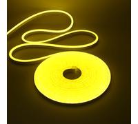 Bande lumineuse néon LED 24 V IP67 étanche 120 LED/m Bande lumineuse flexible pour décoration d'intérieur/extérieur Alimentation non incluse Éclairage aux couleurs vives