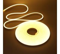 Bande lumineuse néon LED 24 V IP67 étanche 120 LED/m Bande lumineuse flexible pour intérieur/extérieur Alimentation non incluse Éclairage néon coloré